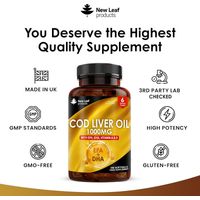 New Leaf Cod Liver Oil Softgels